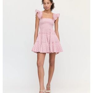 Hill House Pink Mini Dress